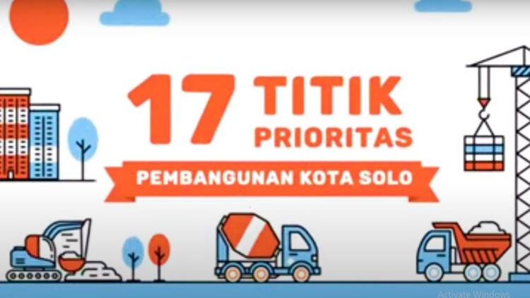 17 Titik Prioritas Pembangunan Kota Solo